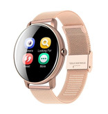 Lige Q5 Plus Sport Smartwatch Fitness Sport Activity Tracker Smartfon Zegarek iOS Android iPhone Samsung Huawei Rose Gold Metal