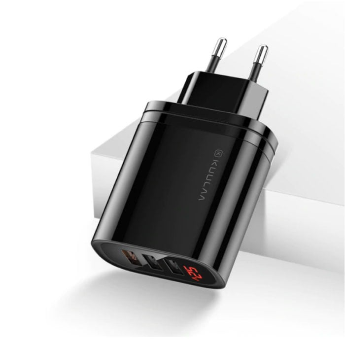 USB Wall Charger - Qualcomm Quick Charge 3.0 - Black