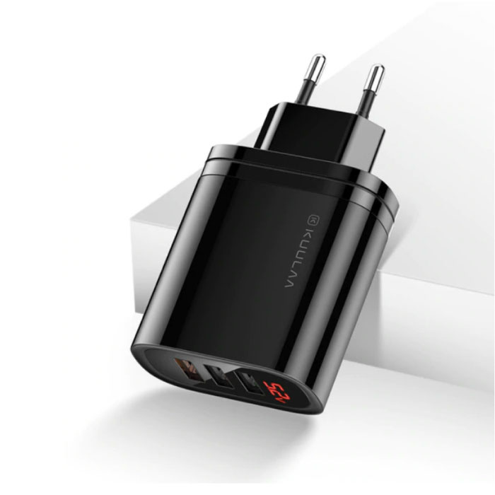 Qualcomm Quick Charge 3.0 Potrójna 3-portowa ładowarka ścienna USB Ładowarka ścienna Ładowarka sieciowa AC Wtyczka ładowarki