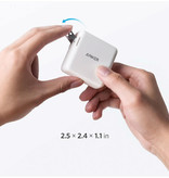 ANKER Dwuportowa ładowarka ścienna PowerIQ Ładowarka ścienna AC Ładowarka domowa Wtyczka Adapter ładowarki Biały