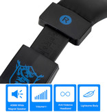 Stuff Certified® Casque de jeu Bass HD Écouteurs stéréo Casque avec microphone pour PlayStation 4 / PC Bleu