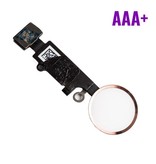 Stuff Certified® Per Apple iPhone 8 Plus - Assemblaggio pulsante Home AAA + con cavo flessibile in oro rosa