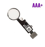 Stuff Certified® Para Apple iPhone 8 - Conjunto de botón de inicio AAA + con cable flexible blanco