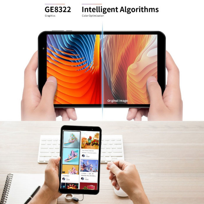 Teclast Tablette P80X - AI / Octa Core / 2 Go de RAM / 16 Go de stockage / 4200 mAh