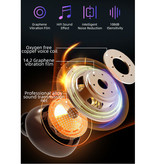 Stuff Certified® M11-9 TWS Auriculares inalámbricos con control táctil inteligente Bluetooth 5.0 Auriculares inalámbricos en la oreja Auriculares Auriculares