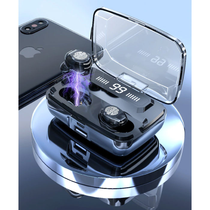 Stuff Certified® M11-9 TWS Bezprzewodowe słuchawki Smart Touch Control Słuchawki douszne Bluetooth 5.0 Bezprzewodowe słuchawki Słuchawki douszne Słuchawki