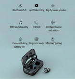 Stuff Certified® G08 TWS écouteurs de contrôle tactile intelligents sans fil Bluetooth 5.0 écouteurs intra-auriculaires sans fil écouteurs écouteurs