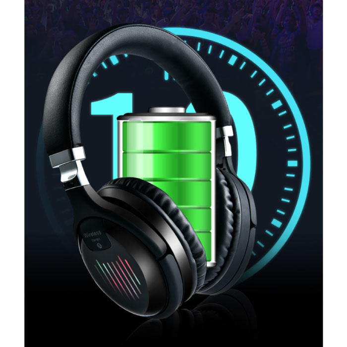 Stuff Certified® TM-061 Słuchawki bezprzewodowe Słuchawki bezprzewodowe Bluetooth Stereo Gaming Czarny