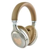 Stuff Certified® TM-061 Wireless Headphones Bluetooth Wireless Headphones Stereo Gaming Gold