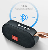 Stuff Certified® T7 Mini Bluetooth 5.0 Soundbox Haut-parleur sans fil Haut-parleur externe sans fil Noir