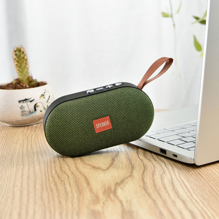 Altoparlante wireless T7 Mini Bluetooth 5.0 Soundbox Altoparlante wireless esterno Verde