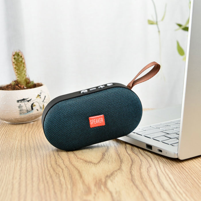 T7 Mini Bluetooth 5.0 Soundbox Haut-parleur sans fil Haut-parleur externe sans fil Bleu