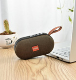Stuff Certified® T7 Mini Bluetooth 5.0 Soundbox Wireless-Lautsprecher Externer Wireless-Lautsprecher Gold