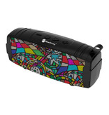 NewRixing Soundbox Altavoz inalámbrico Bluetooth 5.0 Altavoz inalámbrico externo Arte