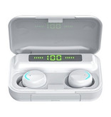 Stuff Certified® IPX7 TWS Wireless Smart Touch Control Ohrhörer 2200mAh Bluetooth 5.0 In-Ear Wireless Buds Ohrhörer Ohrhörer Ohrhörer Weiß