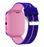Stuff Certified® Smartwatch for Kids with GPS Tracker Smartband Smartphone Watch IPS iOS Android Pink