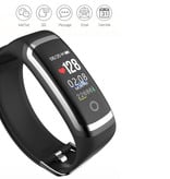 Longet M4 Smartband Fitness Tracker Smartwatch Smartfon Zegarek sportowy IPS iOS Android iPhone Samsung Różowy Srebrny