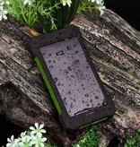 Stuff Certified®  Solar Charger 30.000mAh Externe Powerbank Zonnepaneel Noodaccu Batterij Oplader Zon Rood