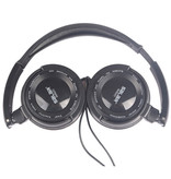 Salar Casque stéréo pliable EM520 Casque HiFi Gaming