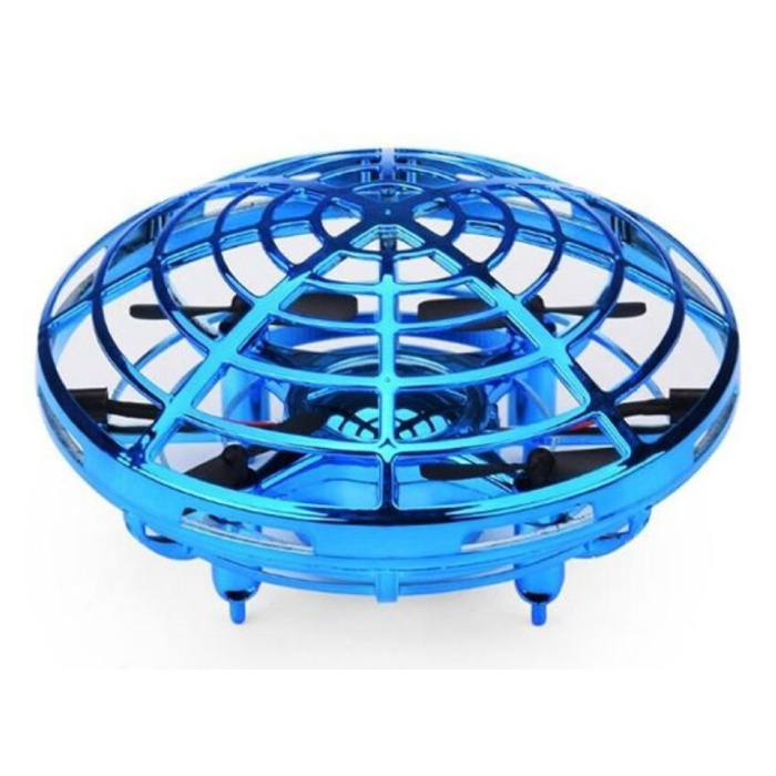 Mini RC UFO Drone Quadcopter Helicopter Toy Blue