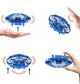 Stuff Certified® Mini RC UFO Drohne Quadcopter Hubschrauber Spielzeug Blau