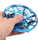 Stuff Certified® Mini RC UFO Drohne Quadcopter Hubschrauber Spielzeug Blau