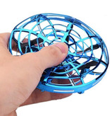 Stuff Certified® Mini RC UFO Drone Quadcopter Helicopter Toy Blue