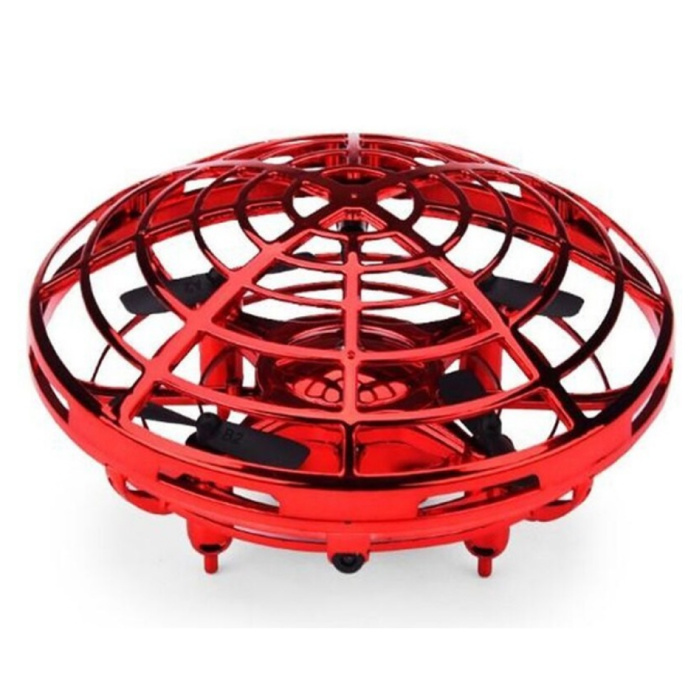 Mini RC UFO Drone Quadcopter Helicopter Toy Red