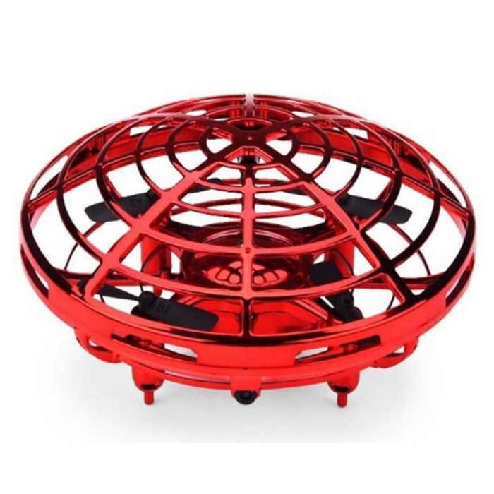 Mini RC UFO Drone Quadcopter Helikopter Speelgoed Rood