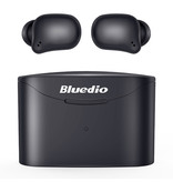 Bluedio Bezprzewodowe słuchawki T-Elf 2 TWS Sterowanie dotykowe Bluetooth 5.0 Douszne słuchawki bezprzewodowe Słuchawki douszne Słuchawki Czarne