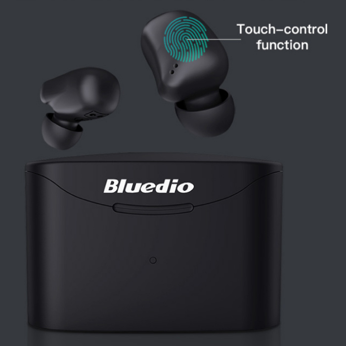 T Elf 2 Wireless Earpieces TWS Touch Control Bluetooth 5.0 In Ear Wireless Buds Earphones Earbuds Earphones Black