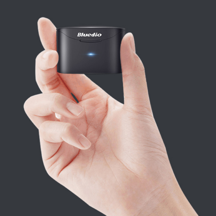 Bluedio Bezprzewodowe słuchawki T-Elf 2 TWS Sterowanie dotykowe Bluetooth 5.0 Douszne słuchawki bezprzewodowe Słuchawki douszne Słuchawki Czarne