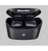 Bluedio Bezprzewodowe słuchawki T-Elf 2 TWS Sterowanie dotykowe Bluetooth 5.0 Douszne słuchawki bezprzewodowe Słuchawki douszne Słuchawki Czarne