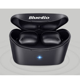 Bluedio T-Elf 2 Wireless Earpieces TWS Touch Control Bluetooth 5.0 In-Ear Wireless Buds Earphones Earbuds Earphones Black
