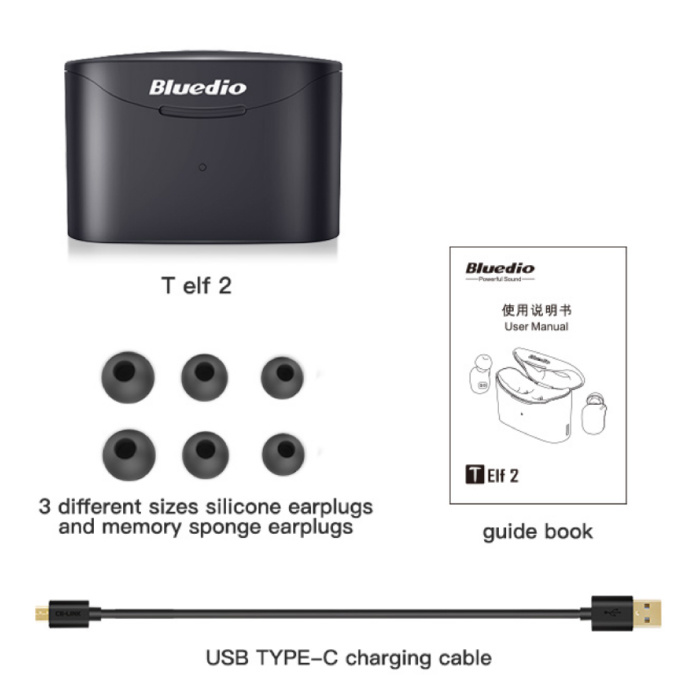 Bluedio T-Elf 2 TWS 5,0 Wireless Auriculares Bluetooth | Stuff Enough