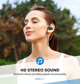 MPOW Flame 2 TWS Draadloze Oortjes met Oorhaak Bluetooth 5.0 Ear Wireless Buds Earphones Earbuds Oortelefoon 150mAh Zwart