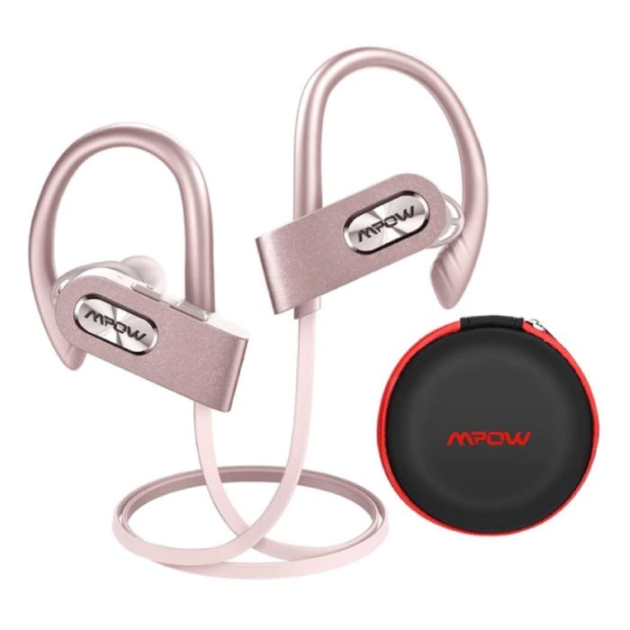 Flame 2 TWS Auriculares inalámbricos con gancho para la oreja Bluetooth 5.0 Auriculares inalámbricos en la oreja Auriculares Auriculares 150mAh Rosa