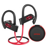 MPOW Auricolari wireless Flame 2 TWS con gancio per l'orecchio Bluetooth 5.0 Auricolari wireless in-ear Auricolari Auricolari 150mAh Auricolare rosso
