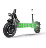 Janobike T10 Electric Off-Road Smart E Step Scooter With Seat - 2000W - 23.4 Ah Battery - 11 "- Black