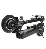 Janobike T10 Elektrischer Offroad-Smart-E-Step-Roller mit Sitz - 2000 W - 23,4 Ah Batterie - 11 "- Schwarz