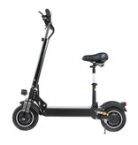Janobike T10 Electric Off-Road Smart E Step Scooter With Seat - 2000W - 23.4 Ah Battery - 11 "- Black