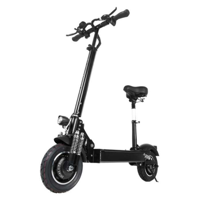 Scooter elettrico fuoristrada Smart E Step T10 con sedile - 2000 W - batteria 23,4 Ah - 11 "- nero