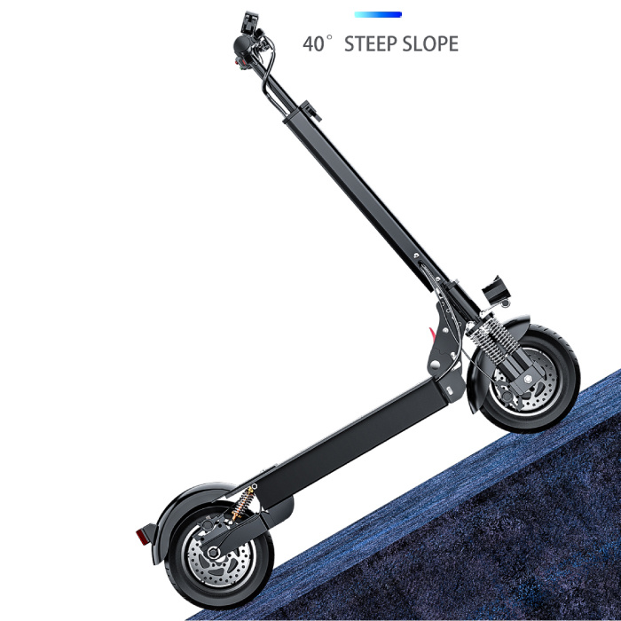 Janobike T10 Elektryczna hulajnoga terenowa Smart E Step - 2000W - Akumulator 23,4 Ah - 11 "- Czarny