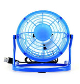 Stuff Certified® Ventilateur portable rechargeable - Ventilateur à main 2500 tr / min bleu