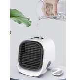 Stuff Certified® Climatiseur portable - Refroidissement par eau - Mini ventilateur / refroidisseur d'air blanc
