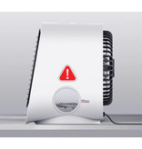 Stuff Certified® Aire acondicionado portátil - Refrigeración por agua - Mini ventilador / Enfriador de aire Blanco