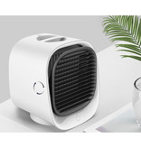 Stuff Certified® Climatiseur portable - Refroidissement par eau - Mini ventilateur / refroidisseur d'air blanc