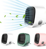 Stuff Certified® Draagbare Airconditioner - Water Koeling - Mini Ventilator/Luchtkoeler Groen