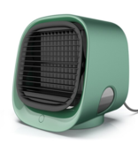 Stuff Certified® Tragbare Klimaanlage - Wasserkühlung - Mini-Lüfter / Luftkühler Grün