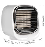 Stuff Certified® Draagbare Airconditioner - Water Koeling - Mini Ventilator/Luchtkoeler Roze